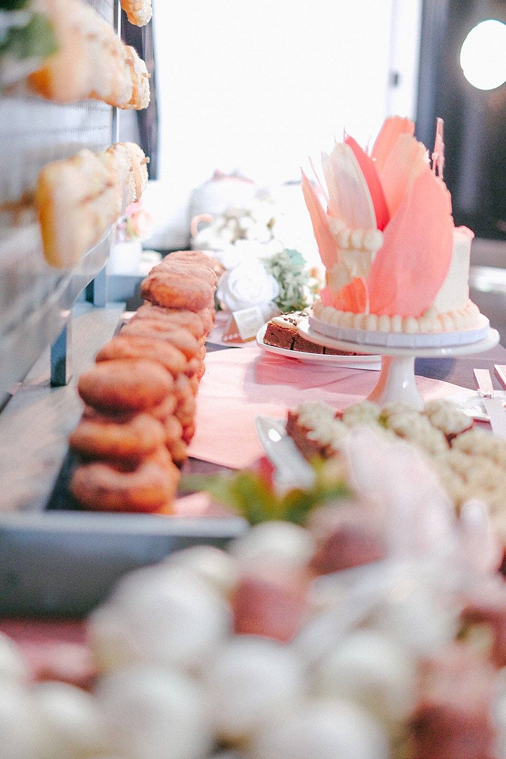Dessert Table by Cupcaked Bakery. Photo by Cupcaked Staff.