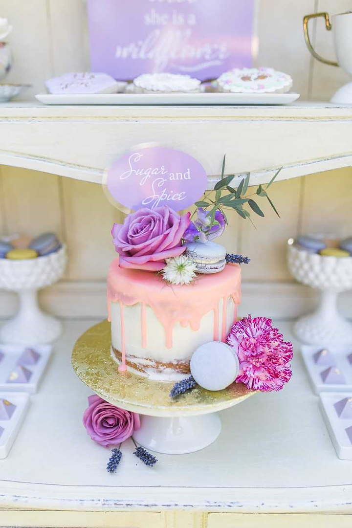 Dessert Table by B Sweet Design. Photo by Bridget Rochelle Photography.